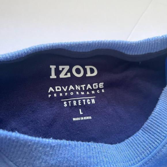 Izod Advantage Stretch Sweater in Blue - Picture 3 of 4